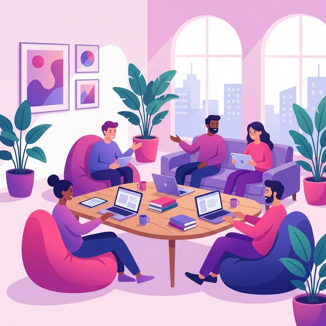 Study Group Illustration